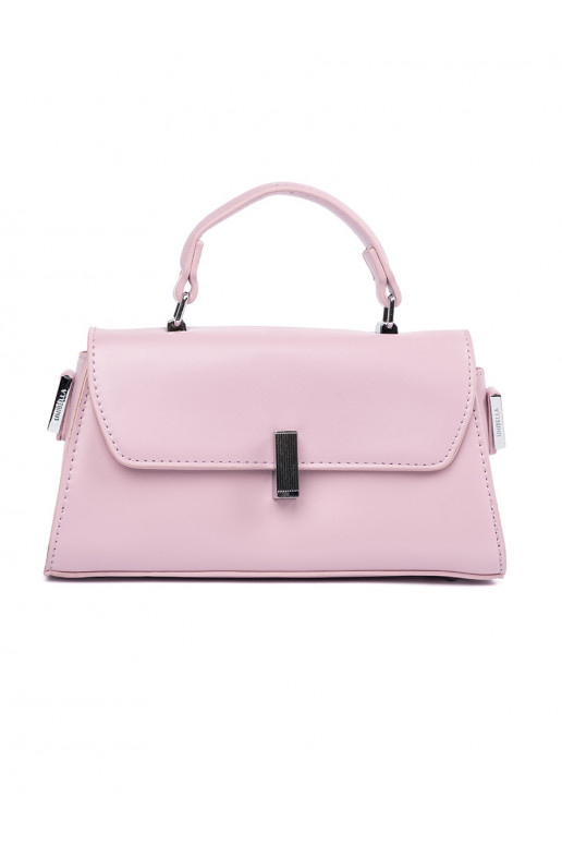 růžová kabelka na ramie z rączką