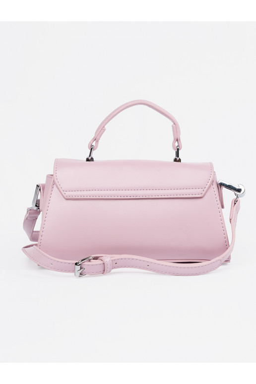 růžová kabelka na ramie z rączką