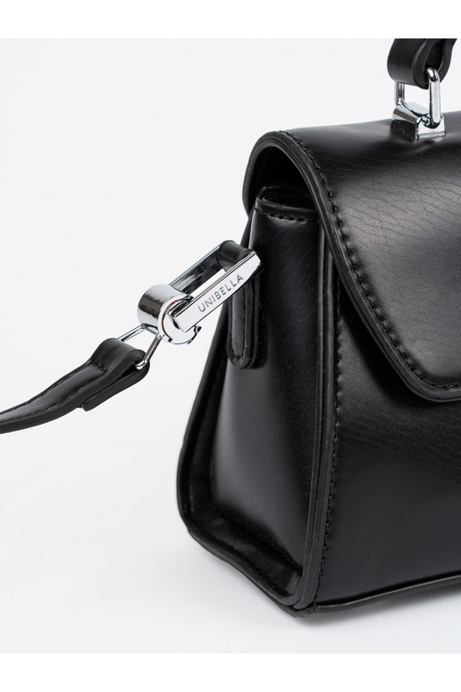 černá kabelka na ramie z rączką