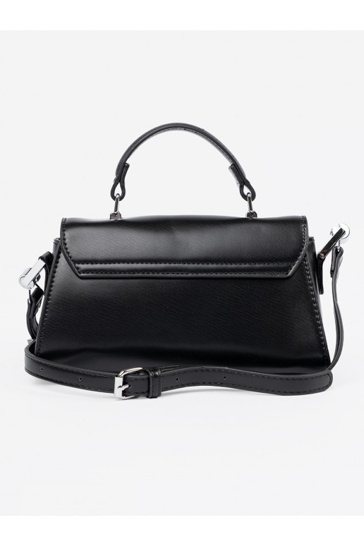 černá kabelka na ramie z rączką