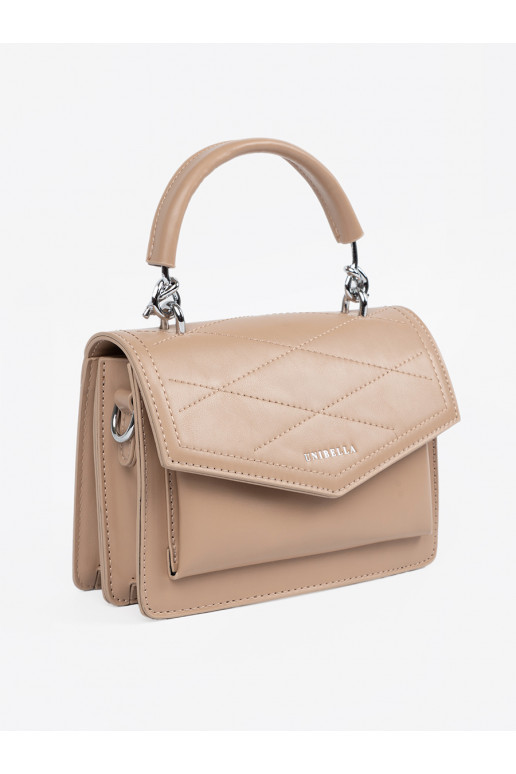 slonová kost Elegantní kabelkaz rączką i paskiem