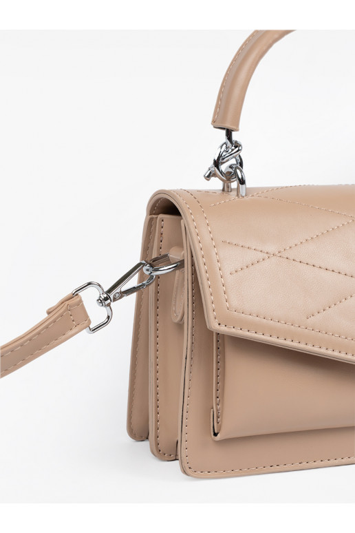 slonová kost Elegantní kabelkaz rączką i paskiem