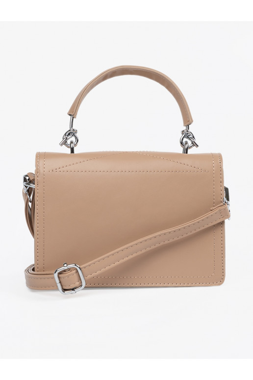 slonová kost Elegantní kabelkaz rączką i paskiem