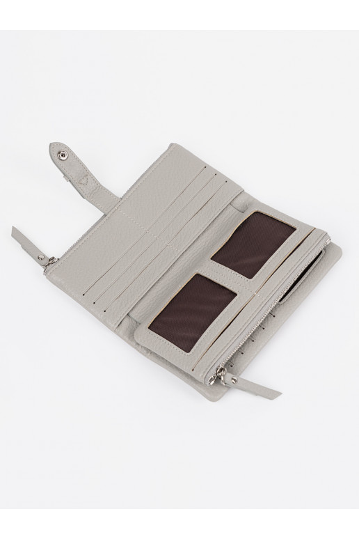 šedá Dámská kabelka z przegródkami