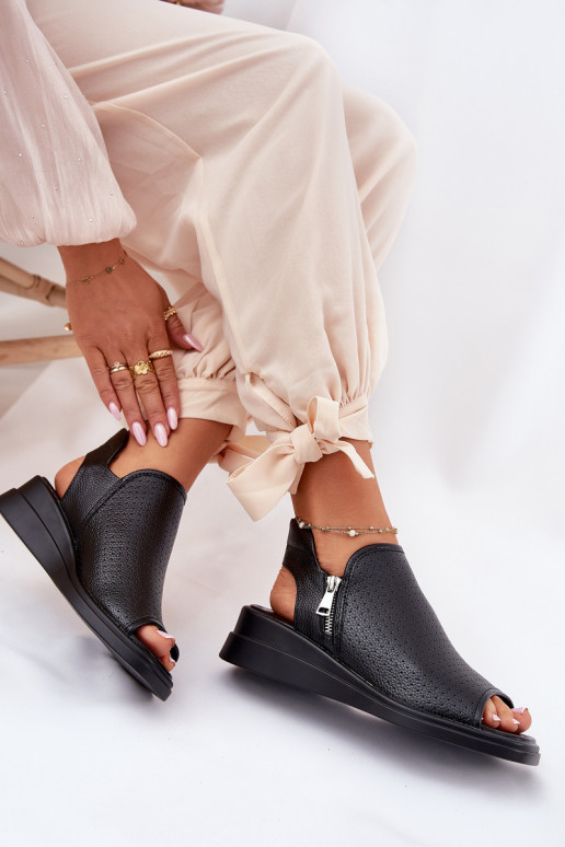 Dámské sandály  Černé Mevinette