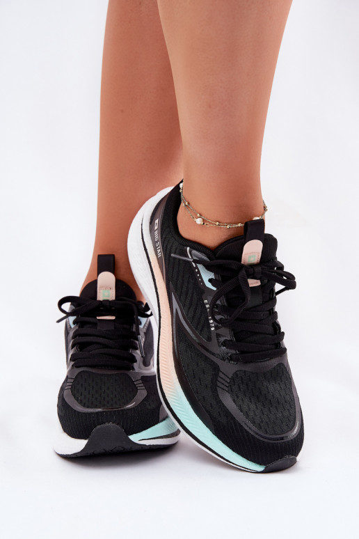 tenisky  Big Star RR274A160 HI-POLY SYSTEM Černé tenisky  Big Star RR274A160 HI-POLY SYSTEM Černé