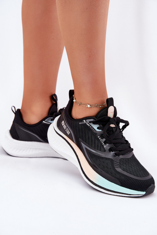 tenisky  Big Star RR274A160 HI-POLY SYSTEM Černé tenisky  Big Star RR274A160 HI-POLY SYSTEM Černé