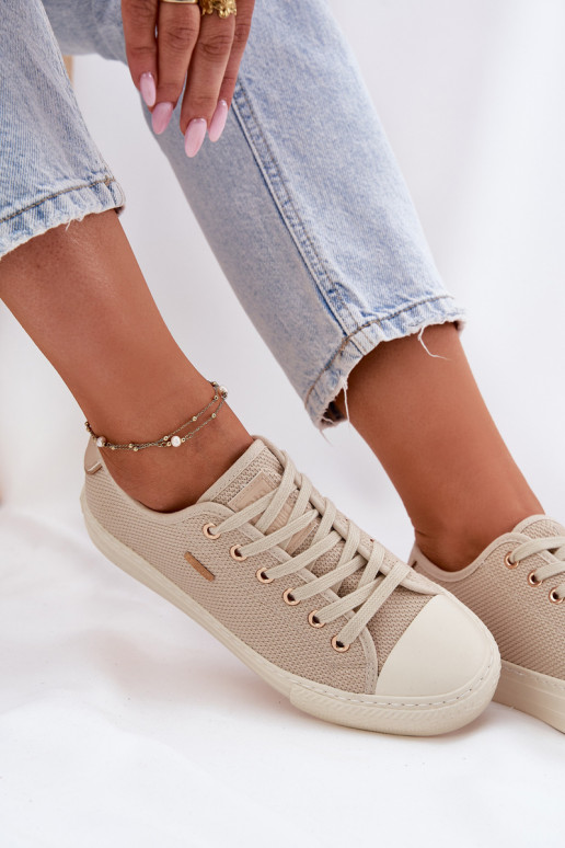 Ležérní obuv Big Star RR274767 béžové  Ležérní obuv Big Star RR274767 béžové