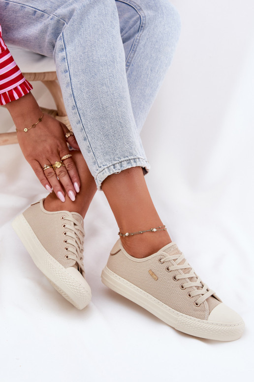 Ležérní obuv Big Star RR274767 béžové  Ležérní obuv Big Star RR274767 béžové