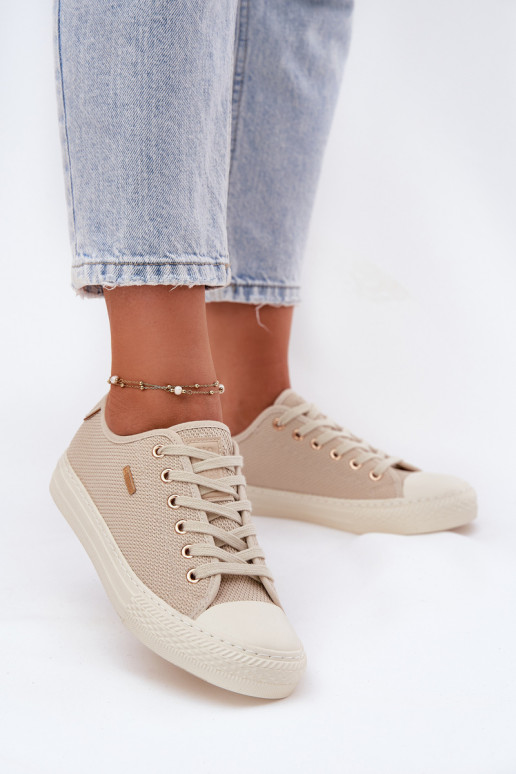 Ležérní obuv Big Star RR274767 béžové  Ležérní obuv Big Star RR274767 béžové