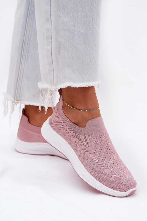 Slip-on vzor tenisky  růžová Astusa  Slip-on vzor tenisky  růžová Astusa
