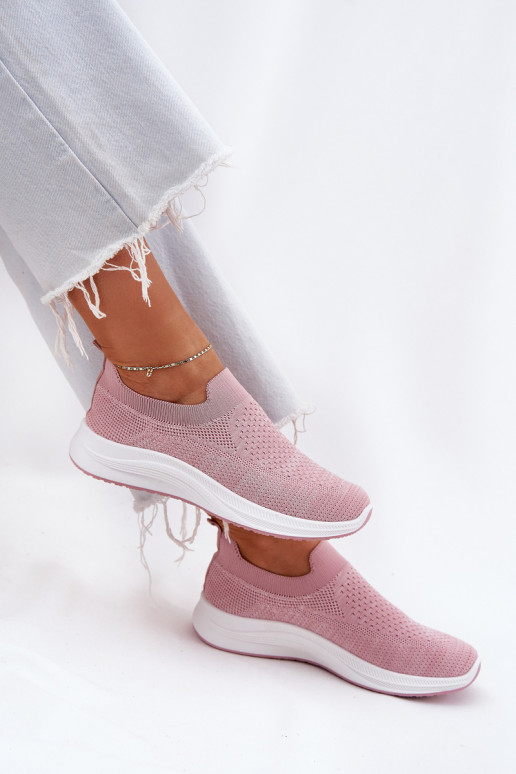 Slip-on vzor tenisky  růžová Astusa  Slip-on vzor tenisky  růžová Astusa