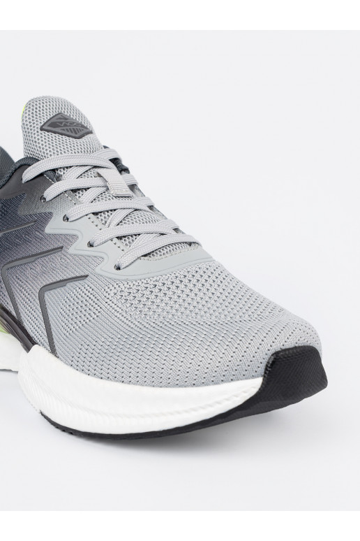 šedá sportovní obuv z m elementem šedá sportovní obuv z m elementem