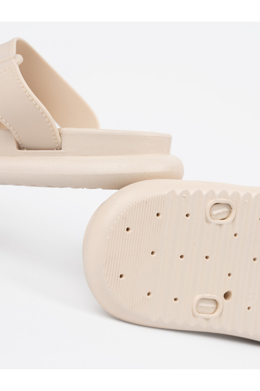 slonová kost Pantofle   slonová kost Pantofle