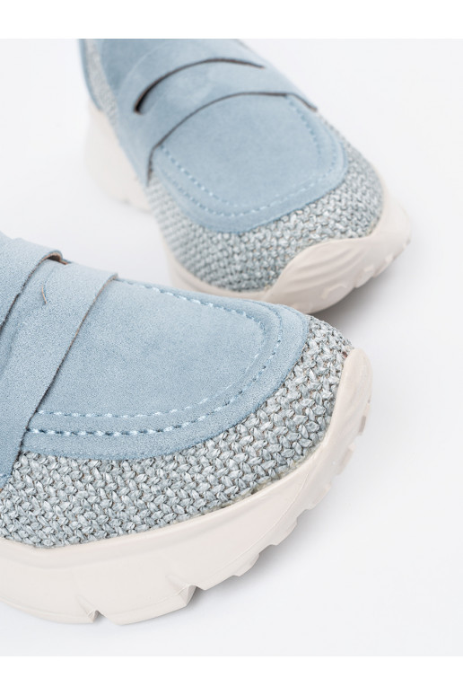 modrá Tenisky s masivním podpatkem modrá Tenisky s masivním podpatkem