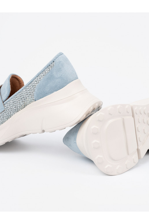 modrá Tenisky s masivním podpatkem modrá Tenisky s masivním podpatkem