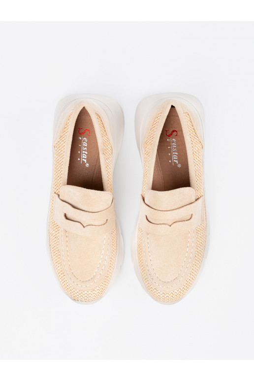 slonová kost Tenisky s masivním podpatkem slonová kost Tenisky s masivním podpatkem