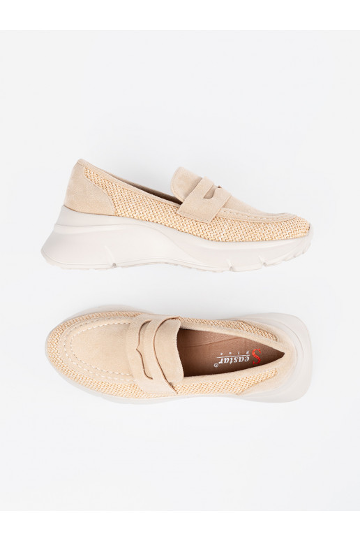 slonová kost Tenisky s masivním podpatkem slonová kost Tenisky s masivním podpatkem