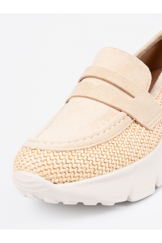 slonová kost Tenisky s masivním podpatkem slonová kost Tenisky s masivním podpatkem