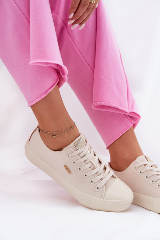 Ležérní obuv Big Star RR274768 béžové  Ležérní obuv Big Star RR274768 béžové