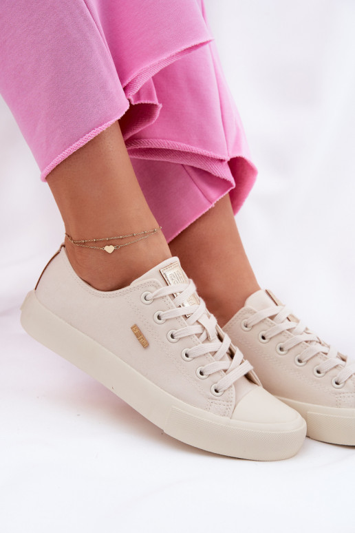 Ležérní obuv Big Star RR274768 béžové  Ležérní obuv Big Star RR274768 béžové