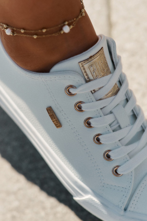 Ležérní obuv z ekologické kůže Big Star RR274748 bílé Ležérní obuv z ekologické kůže Big Star RR274748 bílé