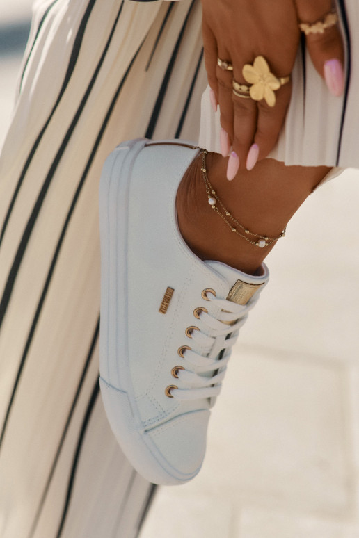 Ležérní obuv z ekologické kůže Big Star RR274748 bílé Ležérní obuv z ekologické kůže Big Star RR274748 bílé