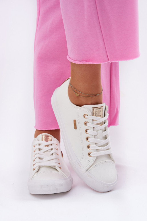 Ležérní obuv z ekologické kůže Big Star RR274748 bílé Ležérní obuv z ekologické kůže Big Star RR274748 bílé