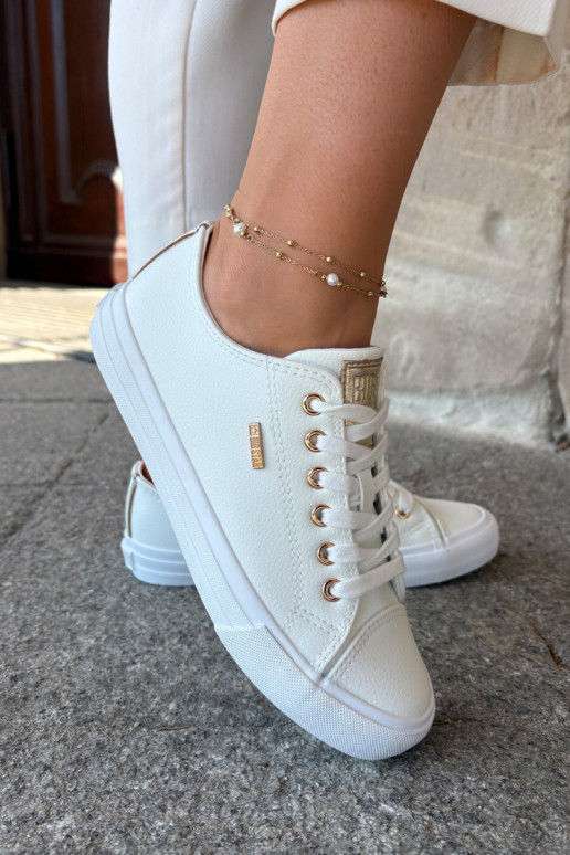 Ležérní obuv z ekologické kůže Big Star RR274748 bílé Ležérní obuv z ekologické kůže Big Star RR274748 bílé