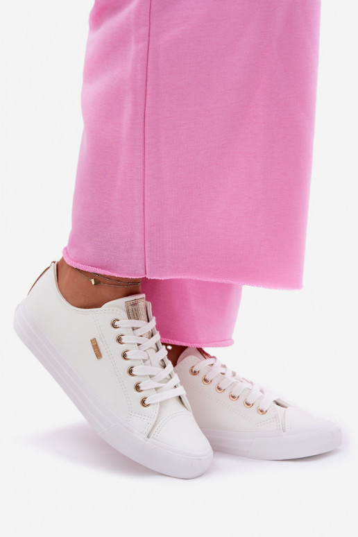 Ležérní obuv z ekologické kůže Big Star RR274748 bílé Ležérní obuv z ekologické kůže Big Star RR274748 bílé