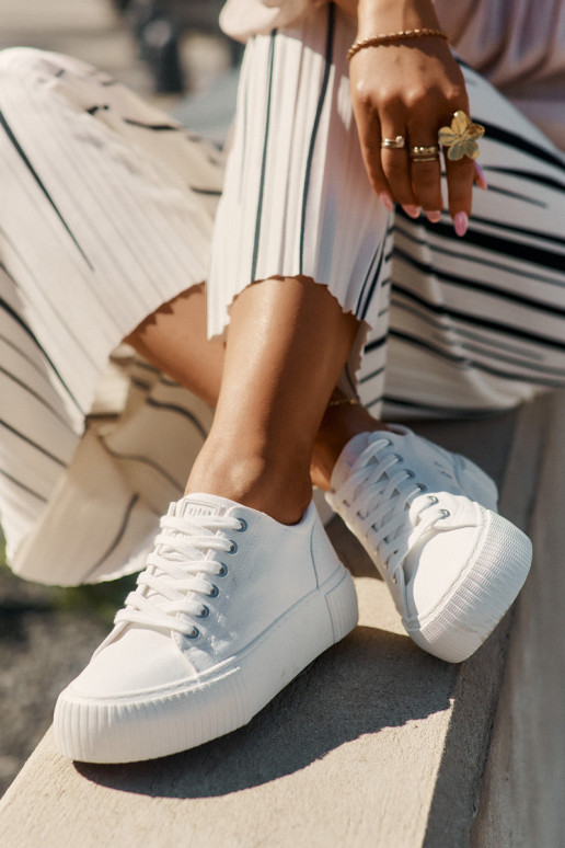 Ležérní obuv Big Star RR274405 bílé  Ležérní obuv Big Star RR274405 bílé