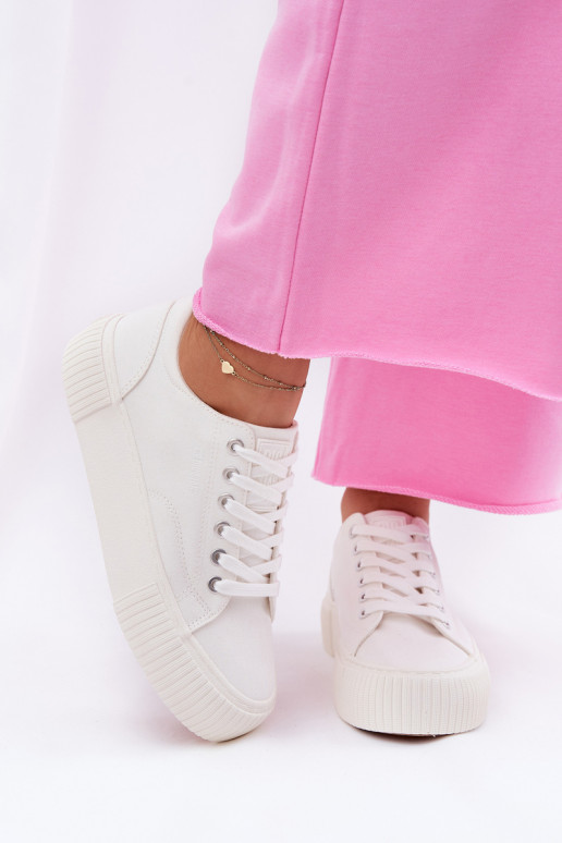 Ležérní obuv Big Star RR274405 bílé  Ležérní obuv Big Star RR274405 bílé