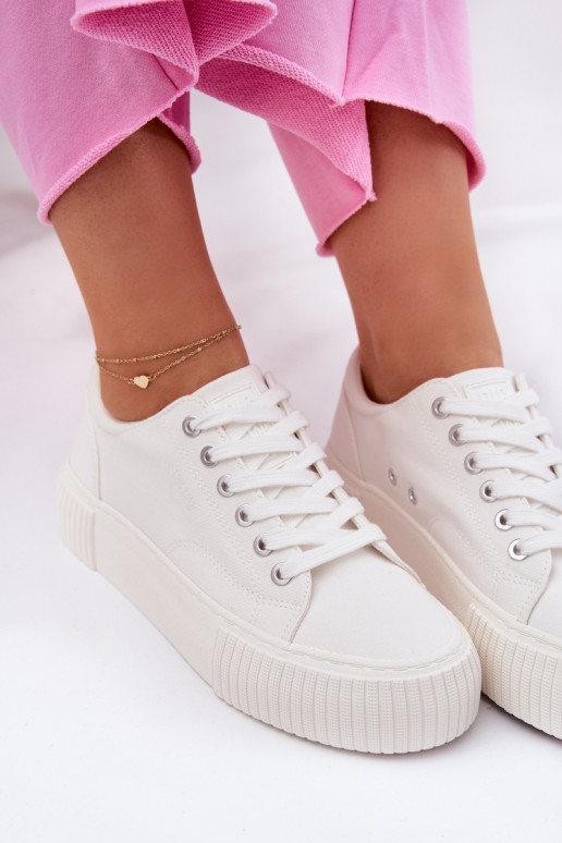 Ležérní obuv Big Star RR274405 bílé  Ležérní obuv Big Star RR274405 bílé