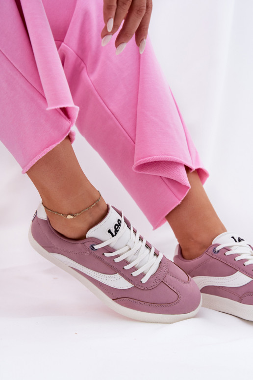 Tenisky  LEE LIAN WOMEN LOW 50251005.72G Barva fialová Tenisky  LEE LIAN WOMEN LOW 50251005.72G Barva fialová