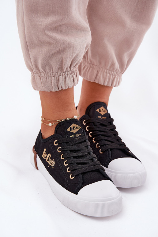 ležérní boty   Lee Cooper LCW-25-31-3427L Černé ležérní boty   Lee Cooper LCW-25-31-3427L Černé