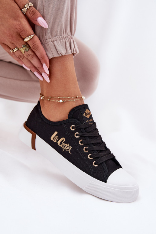 ležérní boty   Lee Cooper LCW-25-31-3427L Černé ležérní boty   Lee Cooper LCW-25-31-3427L Černé