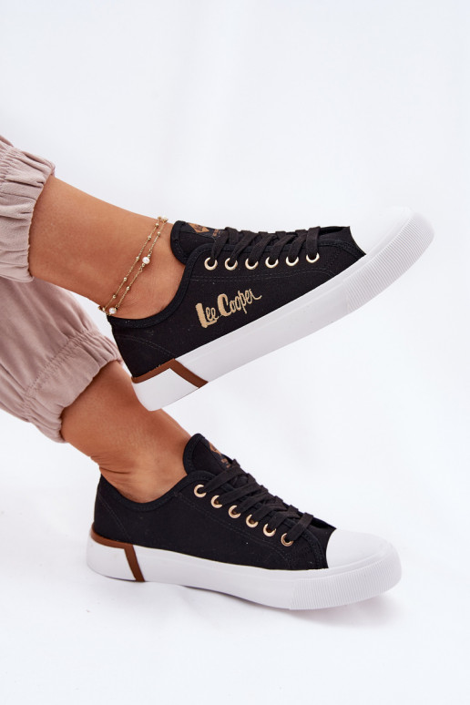 ležérní boty   Lee Cooper LCW-25-31-3427L Černé ležérní boty   Lee Cooper LCW-25-31-3427L Černé