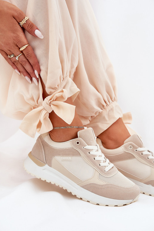 Sportiniai bateliai moteriški smėlio...