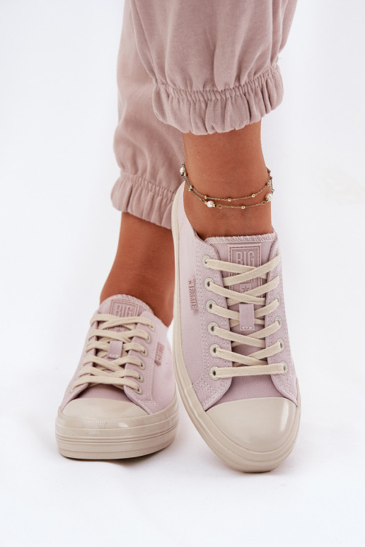 Ležérní obuv Big Star RR274732 světle růžová Ležérní obuv Big Star RR274732 světle růžová