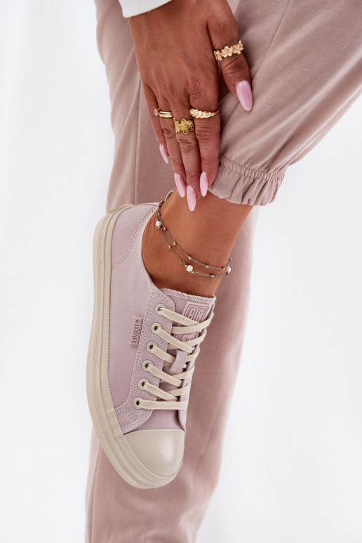 Ležérní obuv Big Star RR274732 světle růžová Ležérní obuv Big Star RR274732 světle růžová