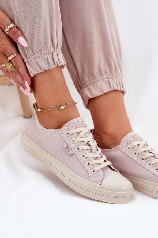 Ležérní obuv Big Star RR274732 světle růžová Ležérní obuv Big Star RR274732 světle růžová