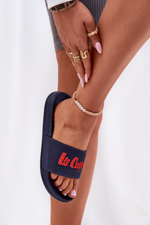 Dámské pantofle Lee Cooper LCW-25-07-3524L tmavě modrá Dámské pantofle Lee Cooper LCW-25-07-3524L tmavě modrá