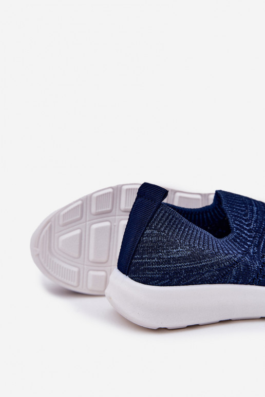 Dětské Slip-on vzor tenisky tmavě modrá Grinala Dětské Slip-on vzor tenisky tmavě modrá Grinala