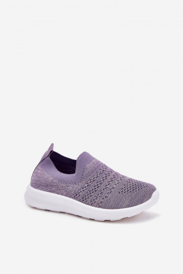 Dětské Slip-on vzor tenisky Barva fialová Grinala