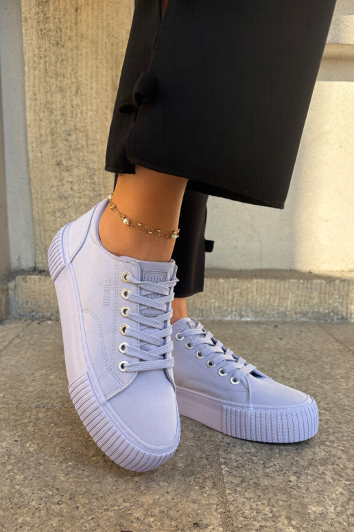 Ležérní obuv Big Star RR274406 Barva fialová  Ležérní obuv Big Star RR274406 Barva fialová