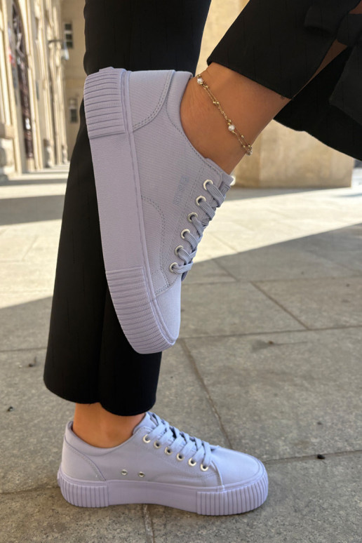 Ležérní obuv Big Star RR274406 Barva fialová  Ležérní obuv Big Star RR274406 Barva fialová