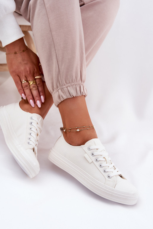 Ležérní obuv Big Star RR274730 bílé Ležérní obuv Big Star RR274730 bílé