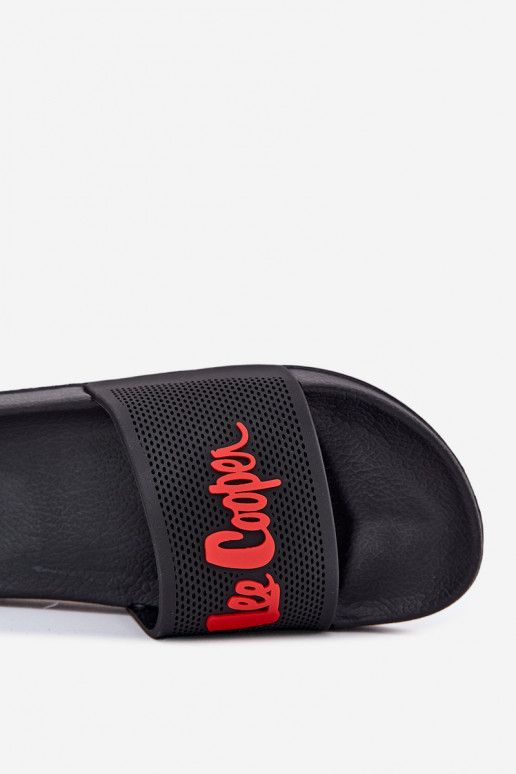 Pantofle  Lee Cooper LCW-25-07-3526M Černé Pantofle  Lee Cooper LCW-25-07-3526M Černé