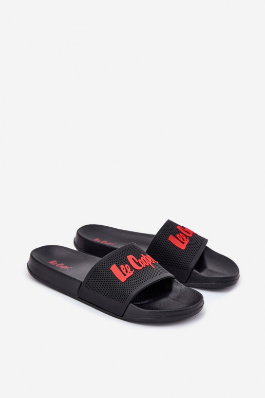 Pantofle  Lee Cooper LCW-25-07-3526M Černé Pantofle  Lee Cooper LCW-25-07-3526M Černé