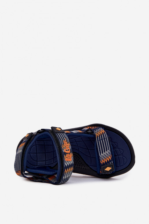 Dětské sandály Lee Cooper LCW-25-34-3571K tmavě modrá Dětské sandály Lee Cooper LCW-25-34-3571K tmavě modrá